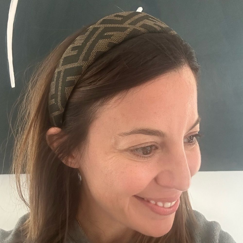 Fendi Headband Upcycled - Picture 4 of 5